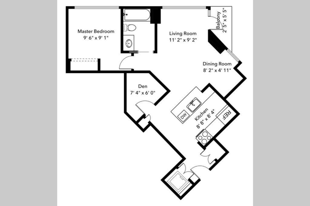 Lovely One-Bedroom Apartment With Pool, Hot Tub, And Gym In The Heart Of Downtown, Skytrain 3Min Away Vancouver Exterior photo